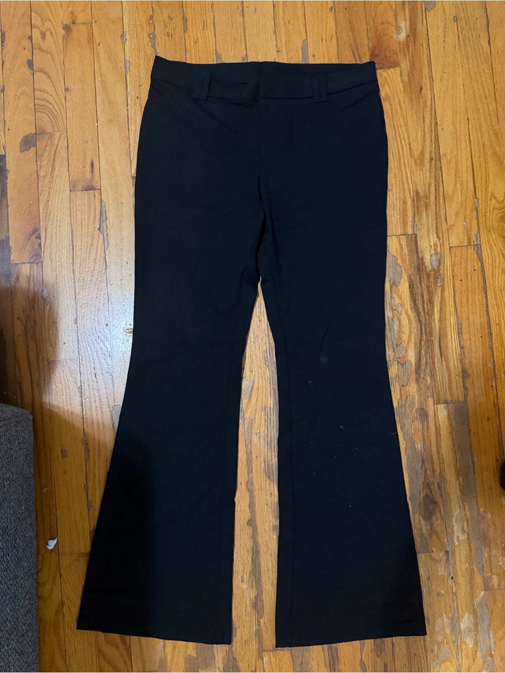 H&M Black Boot Cut Flare Pants